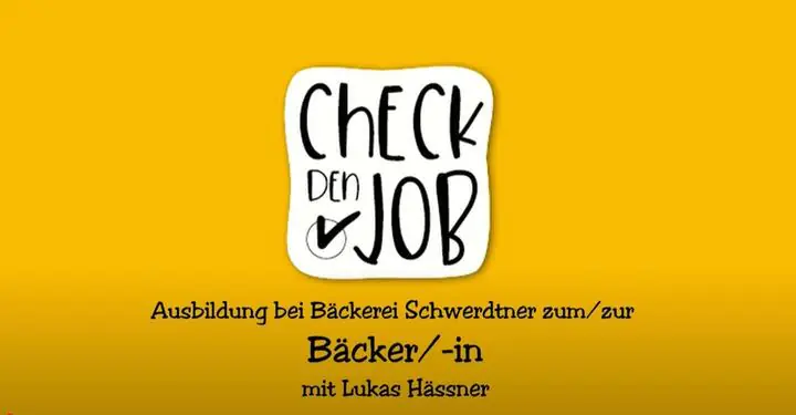 Checker Lukas bei der Bäckerei und Konditorei Schwerdtner