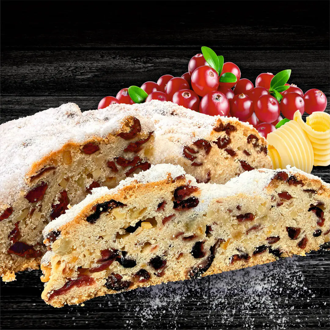 Cranberry-Stollen