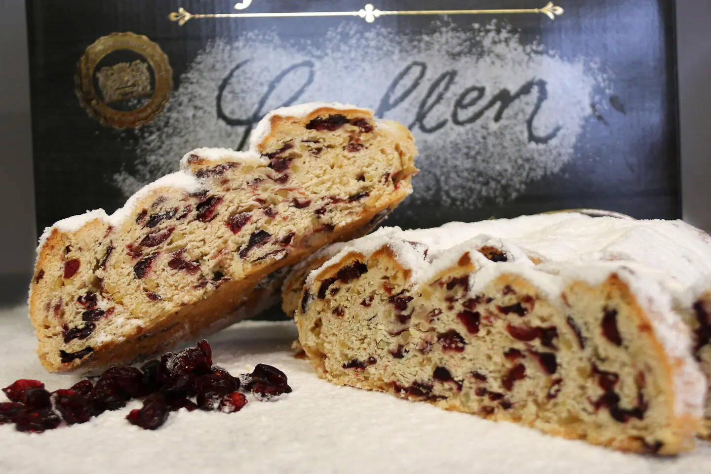 Cranberry-Stollen